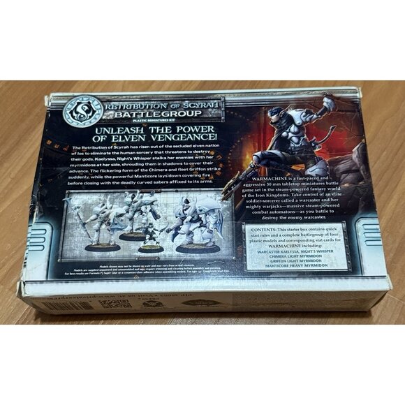 Privateer Press Warmachine Mk II Scyra Retribution of Scyrah Battlegro FOR PARTS - Picture 7 of 13